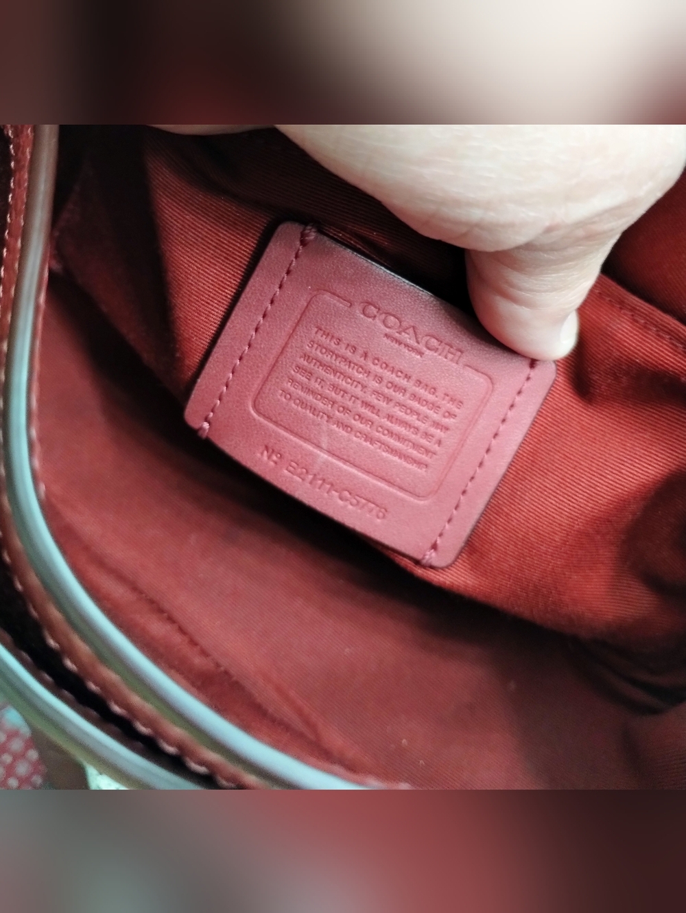 Coach Saddle Bag - Picture 11 of 12